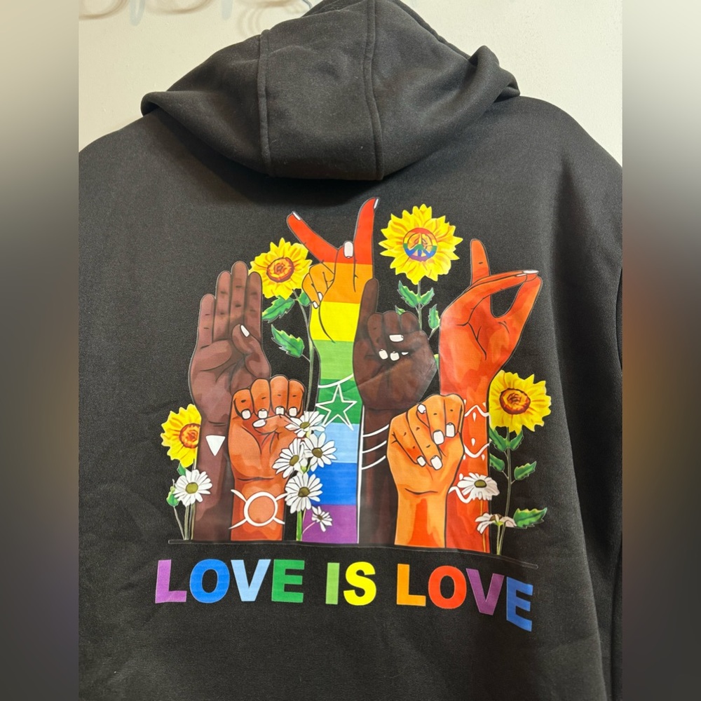 COPY - Love Full Zip Hoodie L